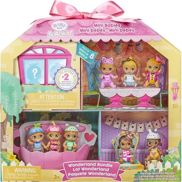 Baby Born Surprise Mini Babies Wonderland Bundle Playset