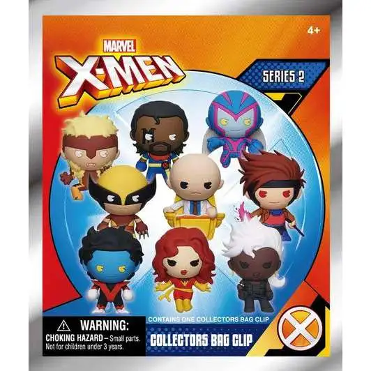 Marvel 3D Figural Keyring X-Men Classic Series 2 Mystery Pack [1 RANDOM Figure]