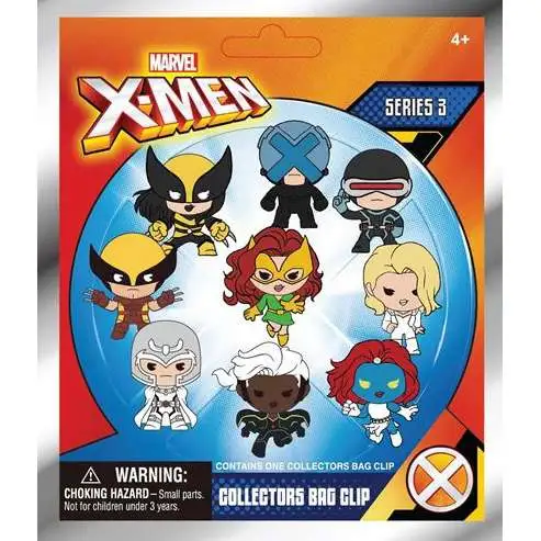 Marvel 3D Figural Keyring X-Men Classic Series 3 Mystery Pack [1 RANDOM Figure]
