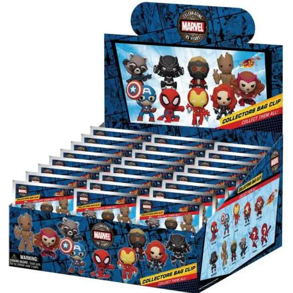 MARVEL STUDIOS キーホルダーセット Marvel 3D Figural Keyring Marvel Comics 85th Anniversary Series 12