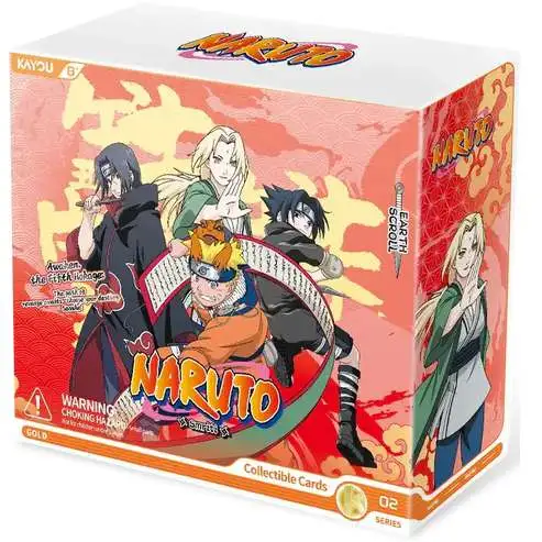 Naruto Smriti Series 2 Earth Scroll Collectible Card Box 20 Packs