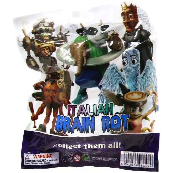 Italian Brainrot Mini Figure Mystery Pack [1 RANDOM Figure]