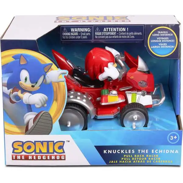 Sonic The Hedgehog Sega All-Stars Racing Pullback Racers Knuckles Vehicle