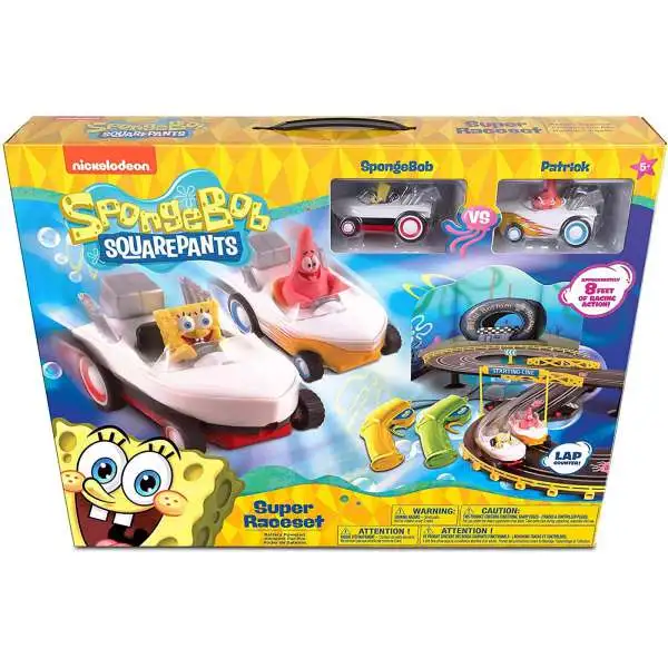 Spongebob Squarepants Super Raceset Slot Car Race Set [SpongeBob vs Patrick]