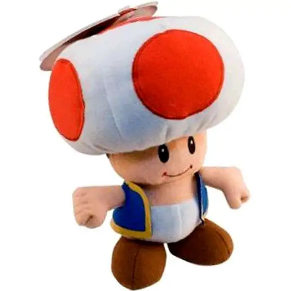 Super Mario Series 2 Toad 6-Inch Plush