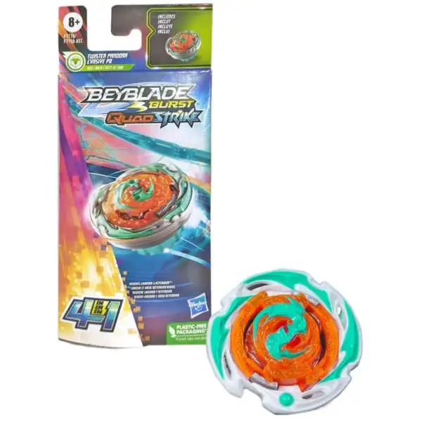 Beyblade Burst QuadStrike Twister Pandora Evasive P8 Single Pack