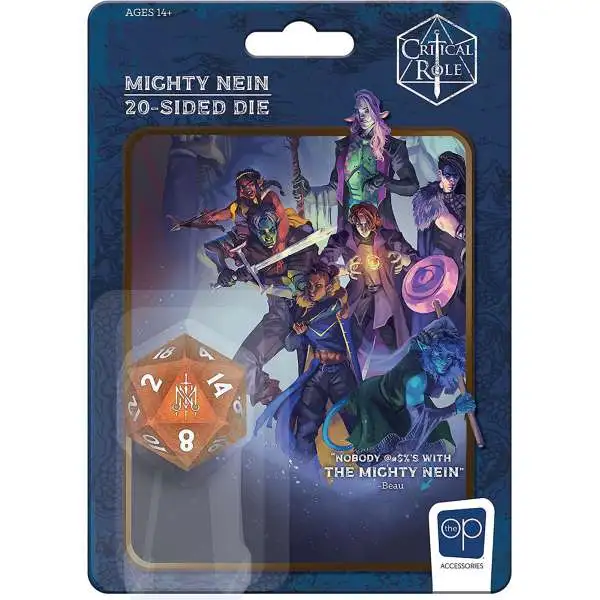 Dungeons & Dragons Critical Role Mighty Nein 20-Sided Die