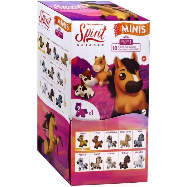 Spirit Untamed MINIS Precious Ponies Series 1 Mystery Box [24 Packs]