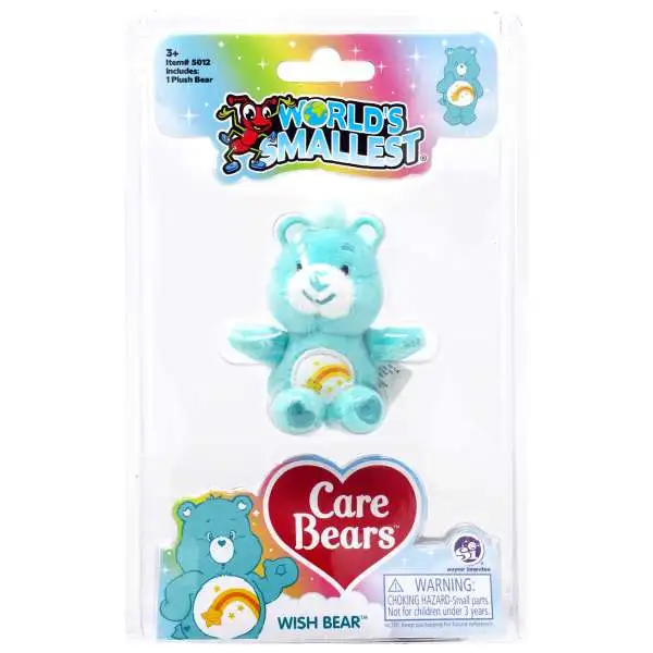 World's Smallest Care Bears Series 2 Wish Bear Plush