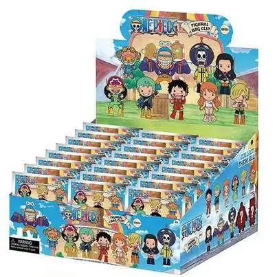 3D Figural Keyring One Piece Series 6 Mystery Box [24 Packs]