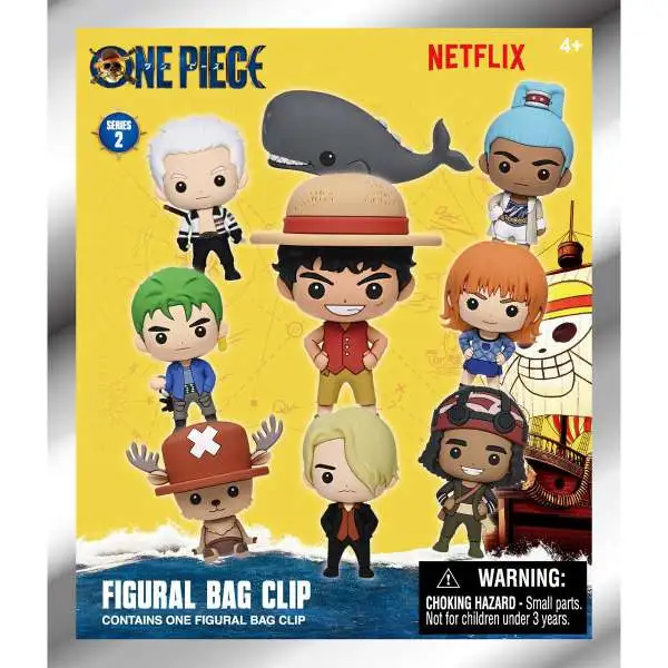 3D Figural Keyring One Piece Live Action Series 2 Mystery Pack [1 RANDOM Figure] (Pre-Order ships September)