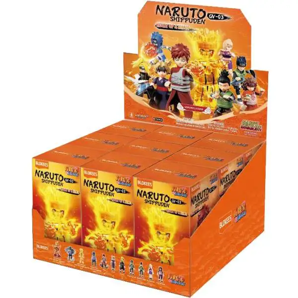 Naruto Heart of a Ninja Mystery Box GV03 [9 RANDOM Figures]