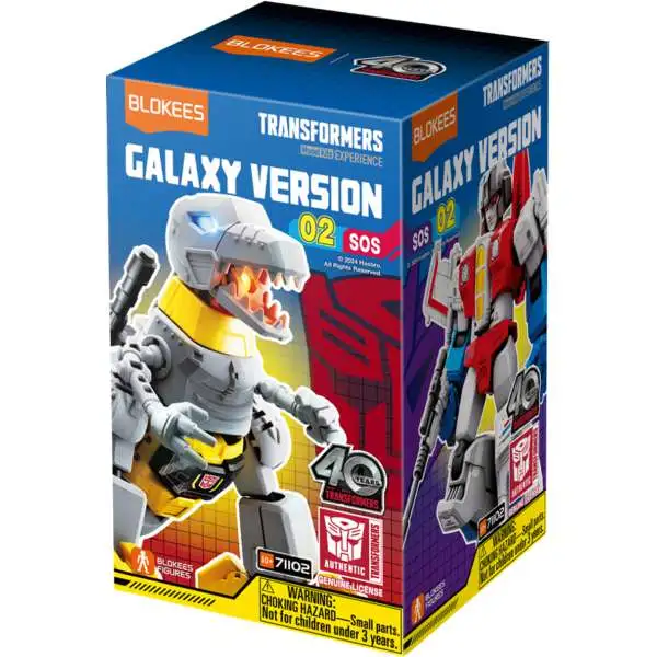 Transformers Galaxy Version 02 SOS Mystery Pack GV02 [1 RANDOM Model Kit Figure]