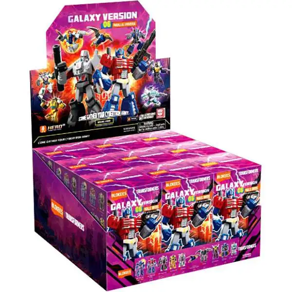 Transformers Galaxy Version 06 Parallel Universe Mystery Box GV06 [9 Packs]