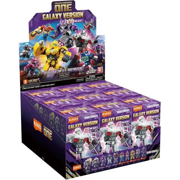 Transformers Galaxy Version 07 ONE Wave 2 Mystery Box GV07 [9 Packs]