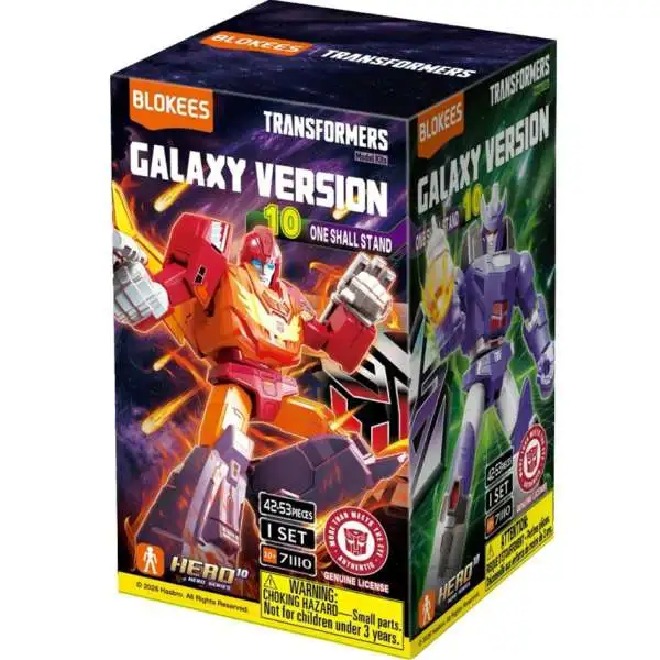 Transformers The Movie 3 Galaxy Version 10 Sixshot Mystery Pack [1 RANDOM Figure] (Pre-Order ships April)