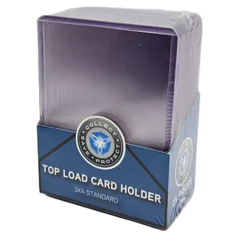 Collect Save Protect Top Load Card Holder 3X4 Standard 3X4 Standard [25 CT]