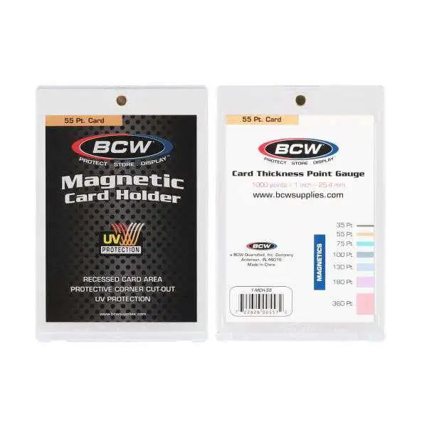 BCW Magnetic Card Holder 55 Pt. Card Card Holder