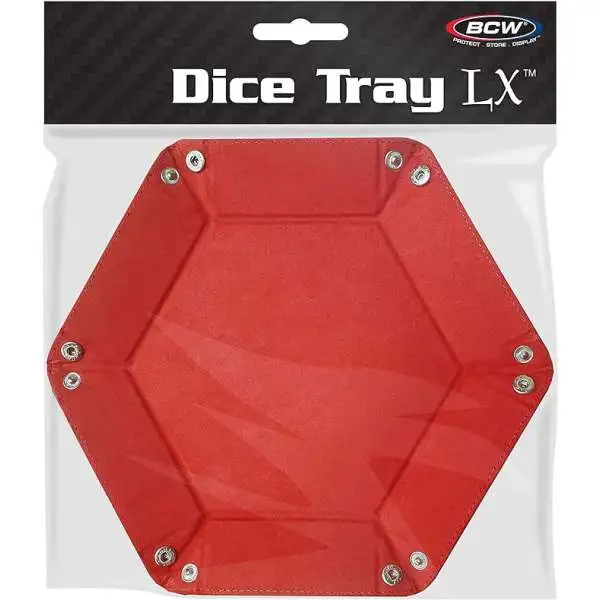 BCW Dice Tray LX [Red]