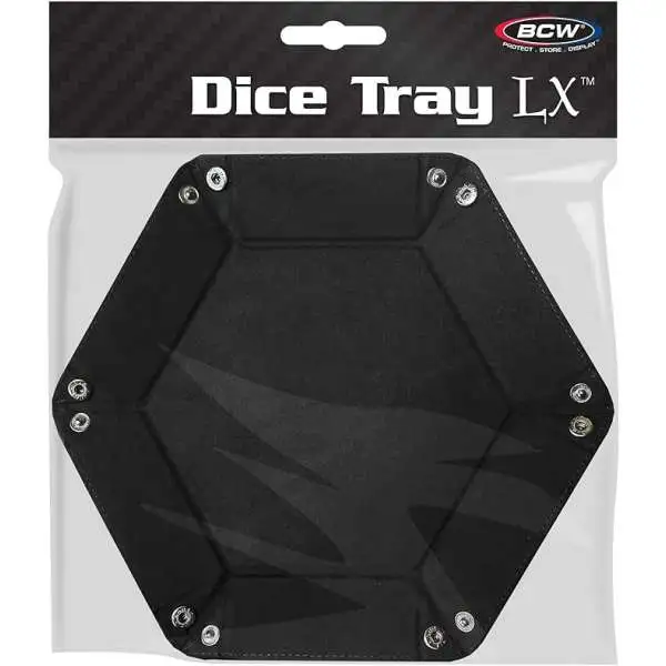 BCW Dice Tray LX [Black]