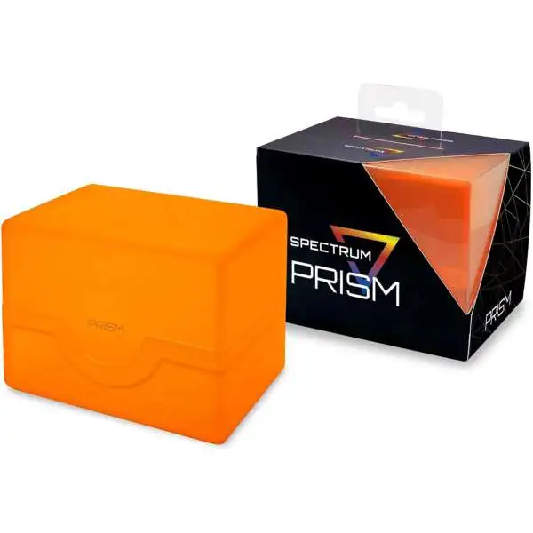 prisim orange deck box [BCW Side Loading 18-Pocket Pro Pages - 10 Count - Red - Card Supplies ]