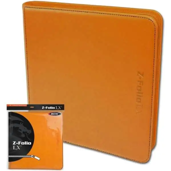 Folio Zipper LX 12-Pocket Binder Green BCW - ToyWiz