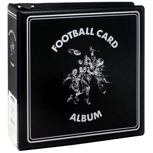 3 Ring Football Card Album [Black]