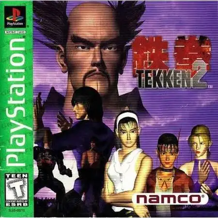 Playstation Tekken 2 Video Game [Complete in Box]