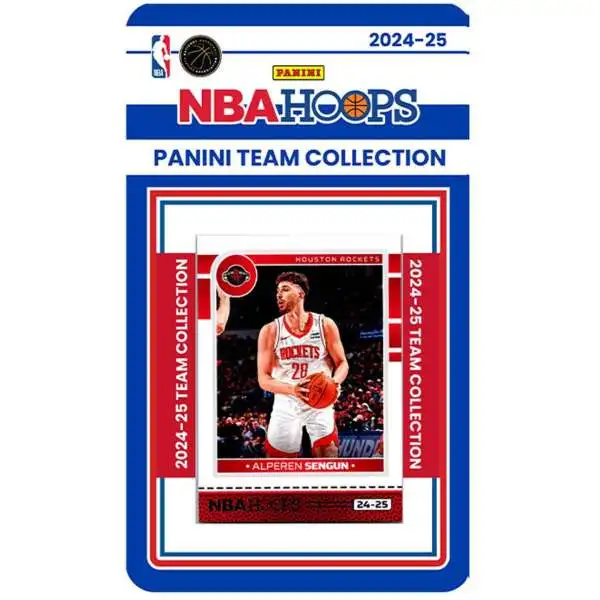 NBA Houston Rockets 2024-25 Hoops Basketball Trading Card Team Set