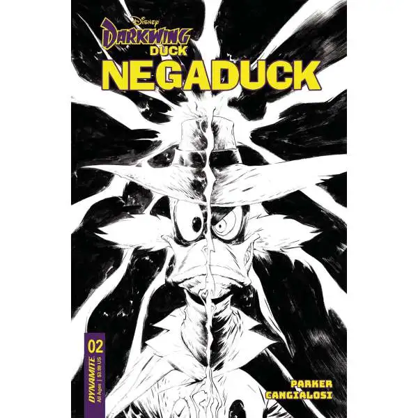 Dynamite Entertainment Negaduck #2 Comic Book [1:10 Jae Lee Line Art Incentive]