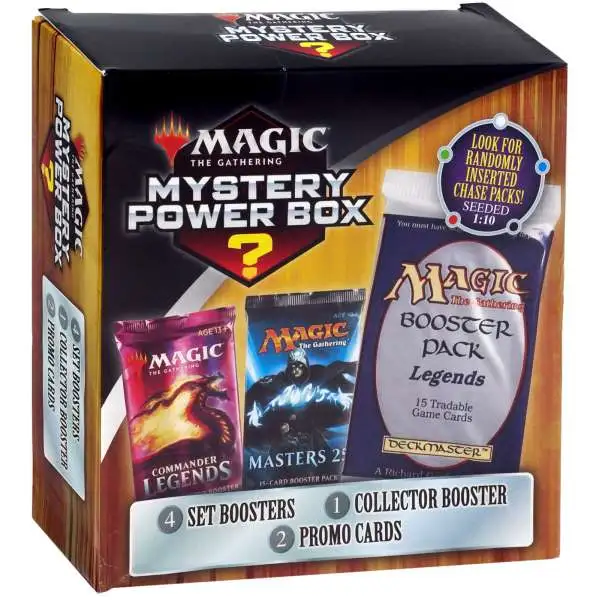 Magic The Gathering Trading Card Game Mystery Power Box 4 Set