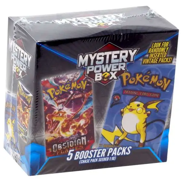 ピカチュウ MY251 P.M. BOOSTER PACK Pokemon Mystery Power Box 5 Booster Packs, 2025 MJ Holdings