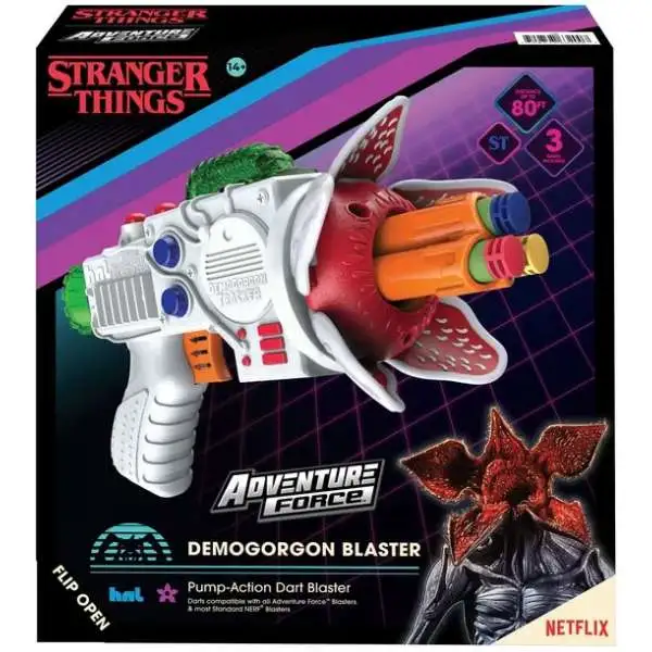 Stranger Things Adventure Force Demogorgon Blaster Exclusive Dart Blaster