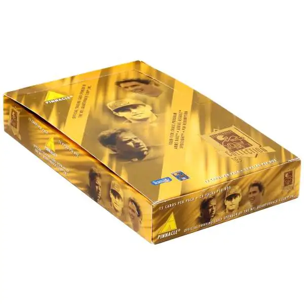 NFL Pinnacle 1995 Quarterback Club Collection Trading Card HOBBY Box [24 Packs]