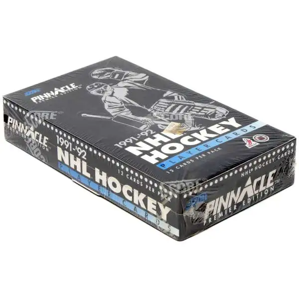 NHL 1991-92 Pinnacle Hockey Trading Card WAX Box [36 Packs]