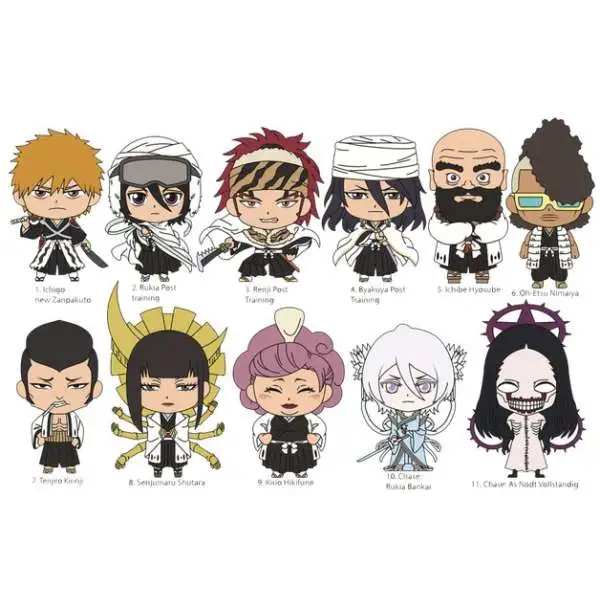 Bleach 3D Figural Bag Clip Thousand Year Blood War Series 3