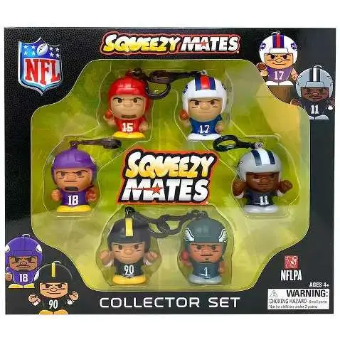 NFL TeenyMates Football Series 9 Silver Mystery Pack 2 RANDOM Figures Party  Animal Toys - ToyWiz