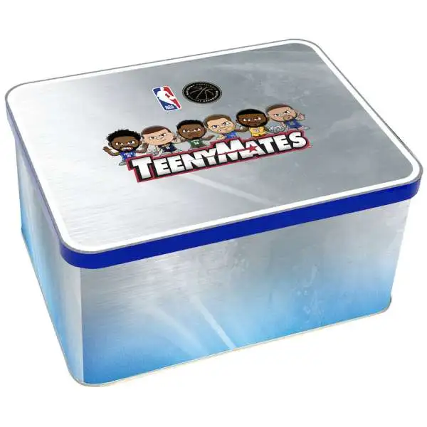 NBA TeenyMates Basketball Series 9 Silver Series Collector Tin