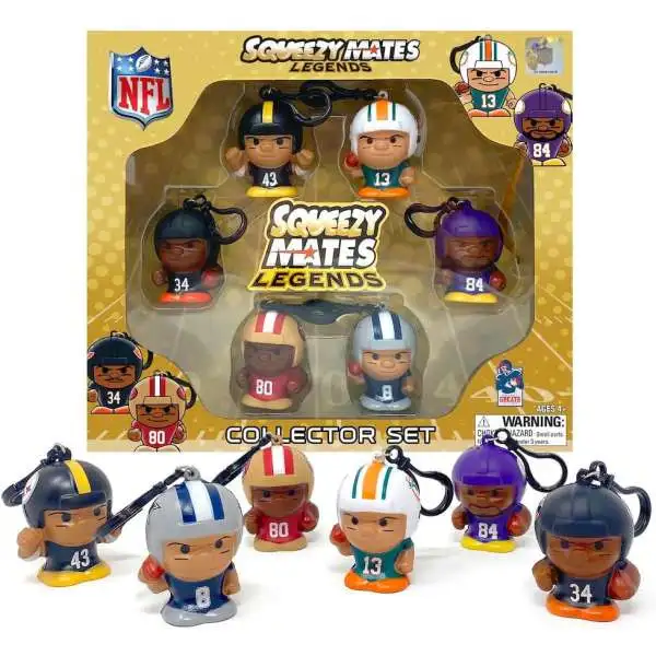 Nfl Squeezy Mates 2023 Silver Series Mystery Box 24 Packs Party Animal