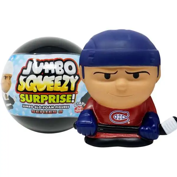 NHL JUMBO Squeezy Surprise! Series 2 Hockey Mystery Pack [1 RANDOM Slo Foam Figure]