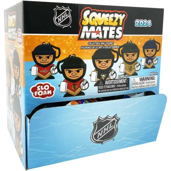 NHL Squeezy Mates 2024 Hockey Mystery Box [24 Packs]