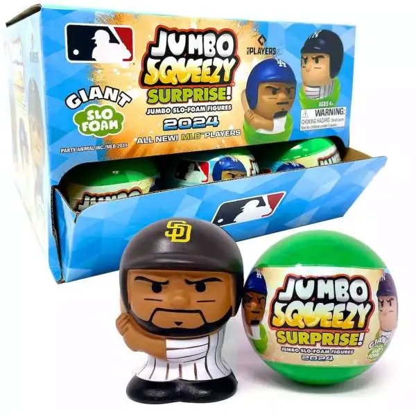 MLB JUMBO Squeezy Surprise! Baseball 2024 Batters Mystery Box [18 Packs]