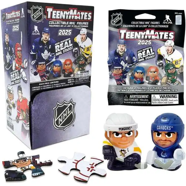 NHL TeenyMates 2025 Hockey Mystery Box [32 Packs]