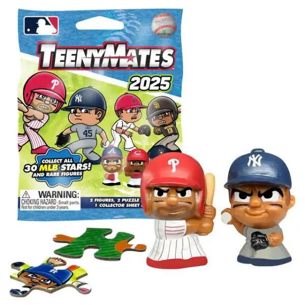 MLB TeenyMates Baseball Series 12 Mystery Pack [2 RANDOM Figures]