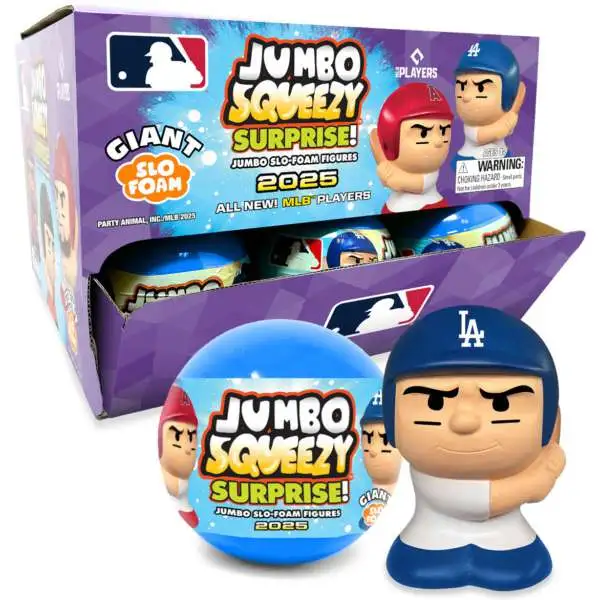 MLB JUMBO Squeezy Surprise! Baseball 2025 Batters Mystery Box [18 Packs]