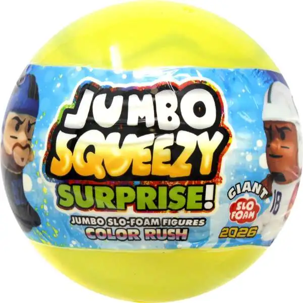 NFL JUMBO Squeezy Surprise! Series 5 Football Color Rush Mystery Pack