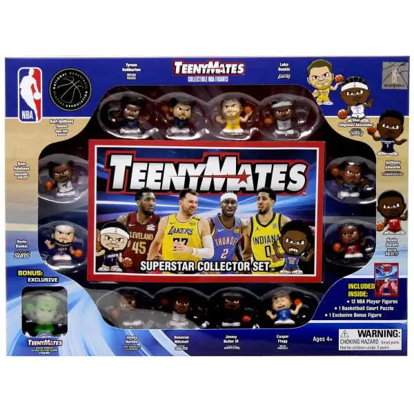 NBA TeenyMates Basketball Series 11 Collector Gift Set