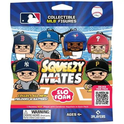 MLB Baseball 2026 Squeezymates Mystery Pack [1 RANDOM Slo Foam Figure]
