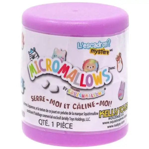 Squishmallows Micromallows Mystery Squad 2.5-Inch Micro Plush Pack [1 RANDOM 2.5" Figure]