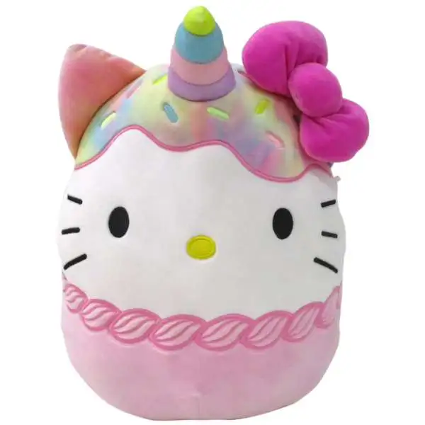 Squishmallows Sweet Hello Kitty 12-Inch Plush [Unicorn Ice Cream]